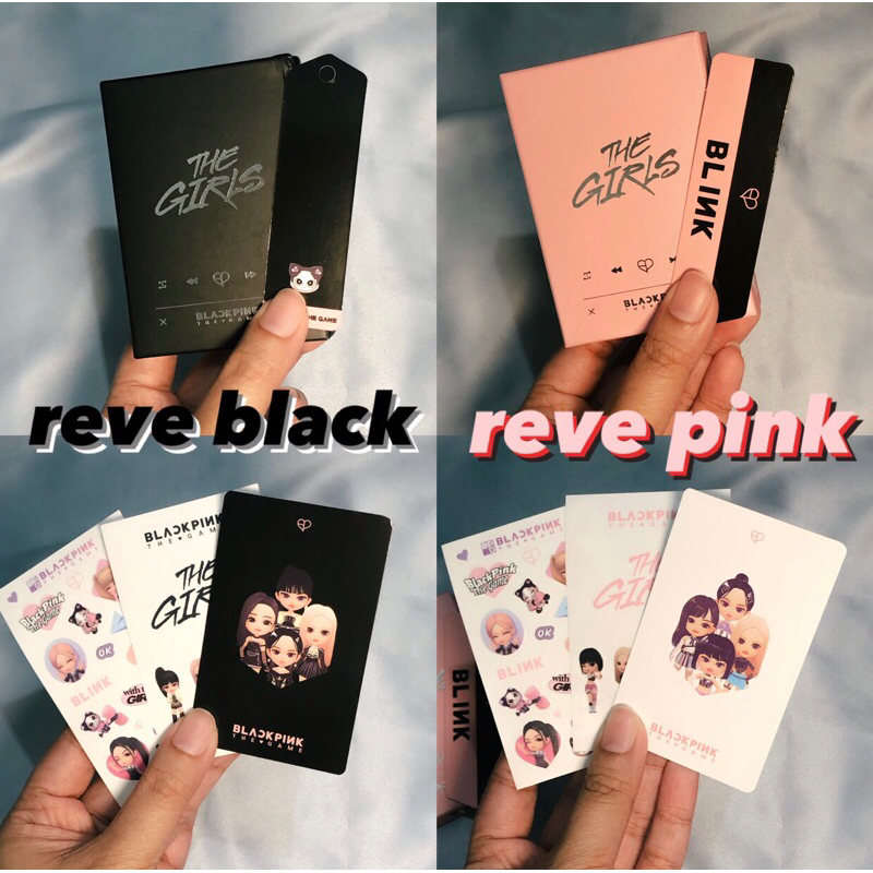 [ALBUM ONLY] BLACKPINK THE GIRLS OST REVE BLACK AND PINK