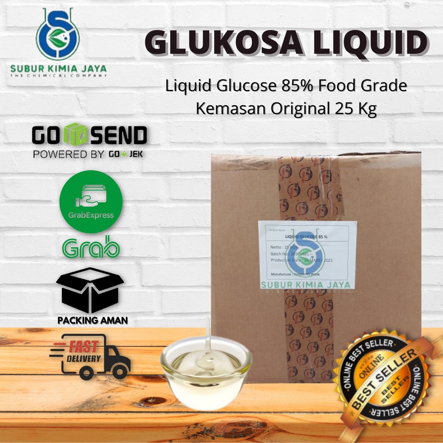 

Cairan Glukosa Kental Liquid Glucose EX ROHA 85% 1 kg
