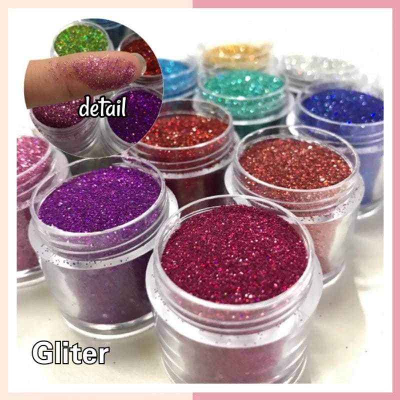 GLITTER SLIME / GLITTER HENNA / GLITTER HALUS / GLITTER BUBUK