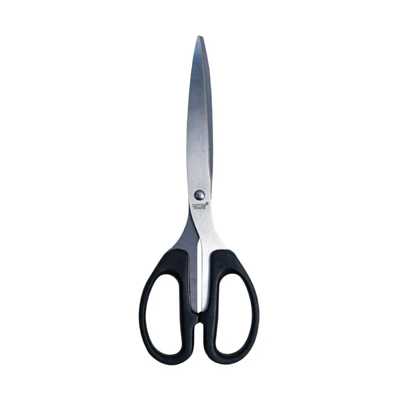 

serbagrosirmurah Gunting Kertas Hitam Besar Sekolah Scissors 7 inch 16cm