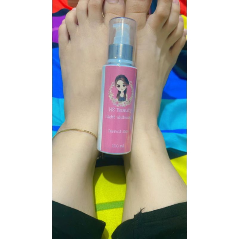 Hb Platinum Night Hs Beauty Extra Lebih Cepat Memutihkan Kulit,COCOK UNTUK KULIT YANG SUSAH PUTIH & 