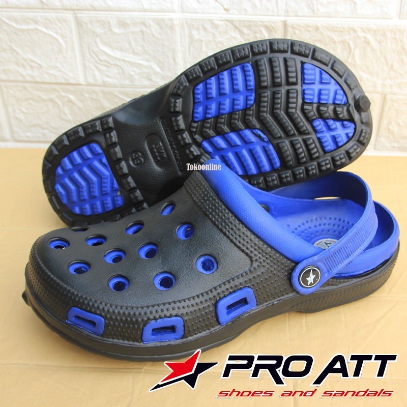 Sandal Sepatu Karet Ringan ATT/ Sandal baim pro att / Sandal bakpao / Sandal ringan / Sandal trend