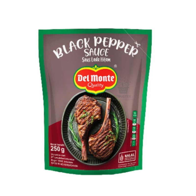 

Black Pepper Delmonte Lada Hitam 250gr