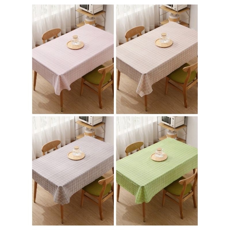 Taplak Meja Anti Air Anti Minyak / Tatakan Meja / Taplak Meja Makan