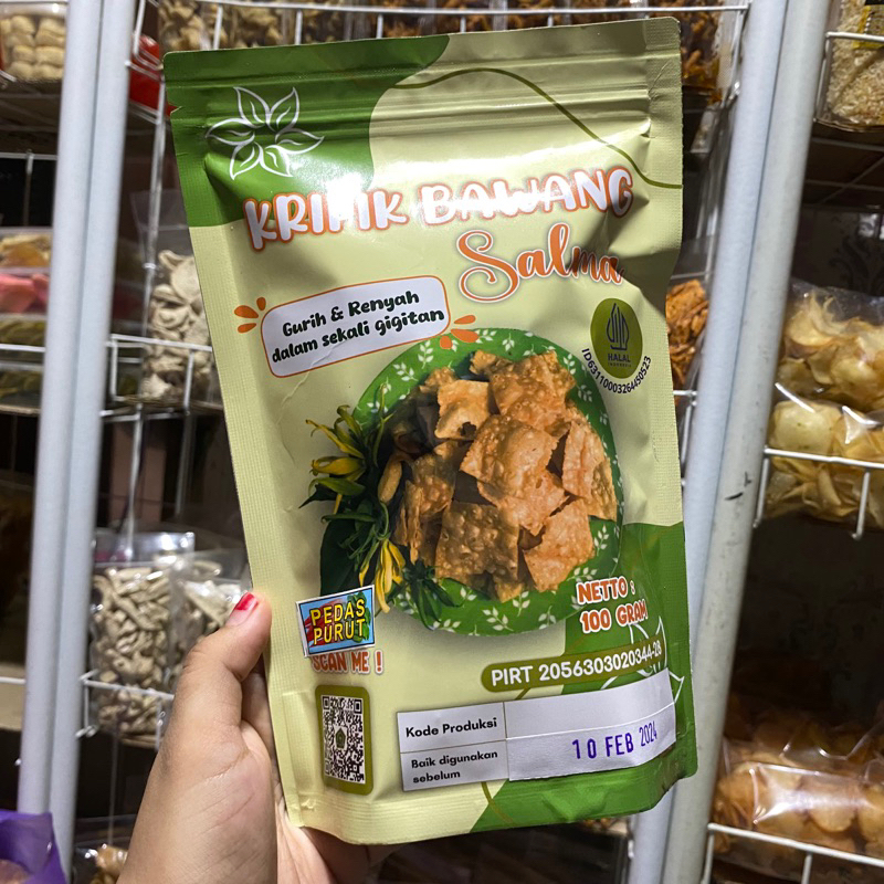 

KRIPIK BAWANG SALMA | KUEH BAWANG