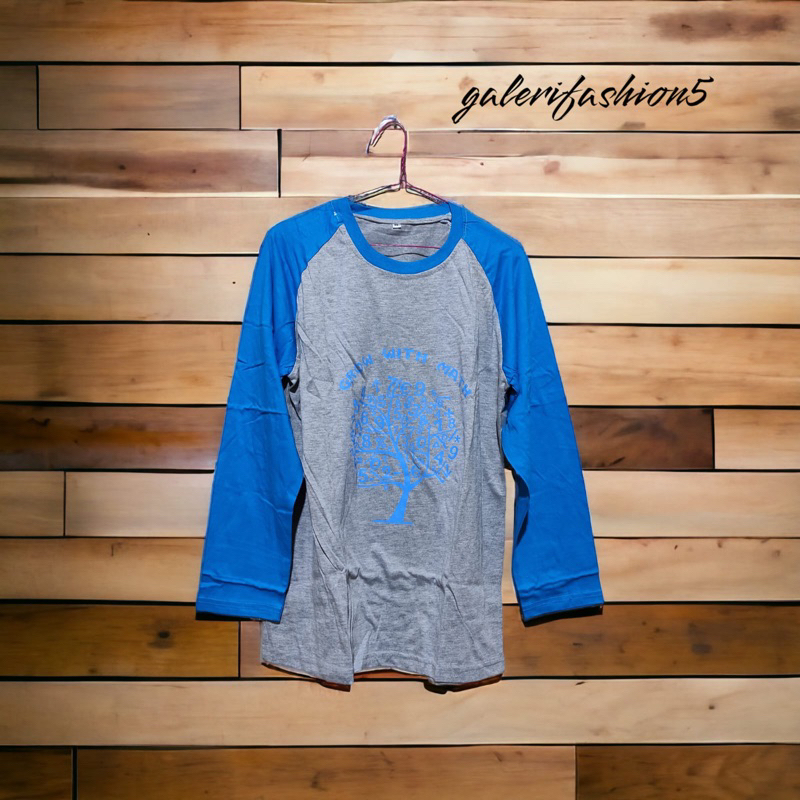 kaos gwm biru muda kaos pria wanita