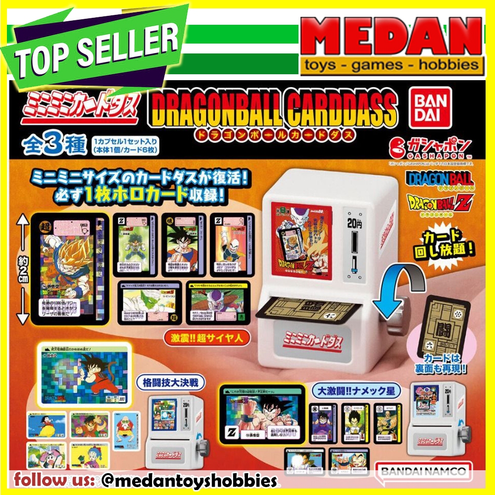 Bandai DragonBall Carddass Mini Card Machine Gacha ORI Dragon Ball Random