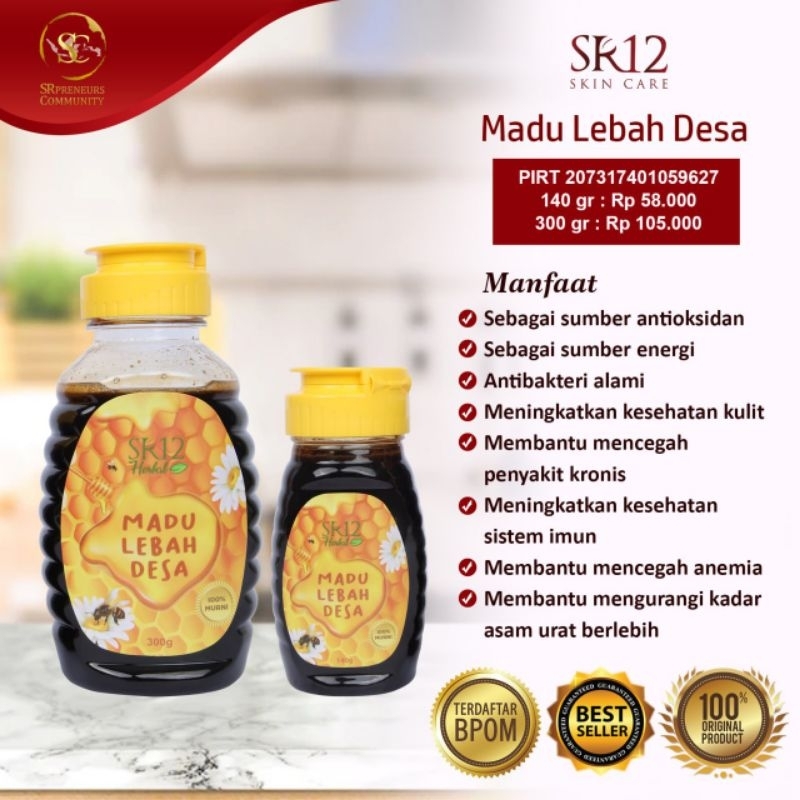 

Herbal Madu Lebah desa SR12