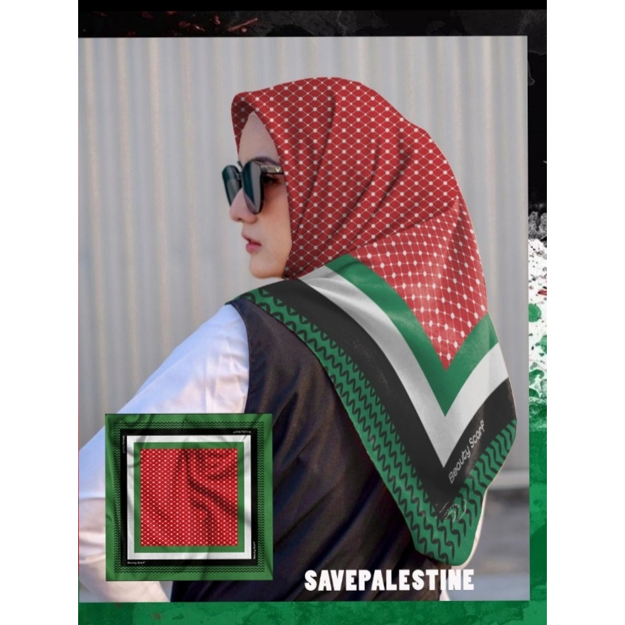 Kerudung Segiempat Palestina Terbaru/Hijab Segiempat Palestina/Hijab Terbaru/Hijab Palestina