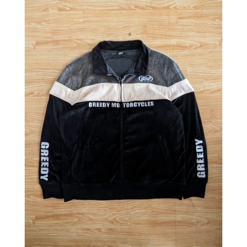 jacket racing greedy
