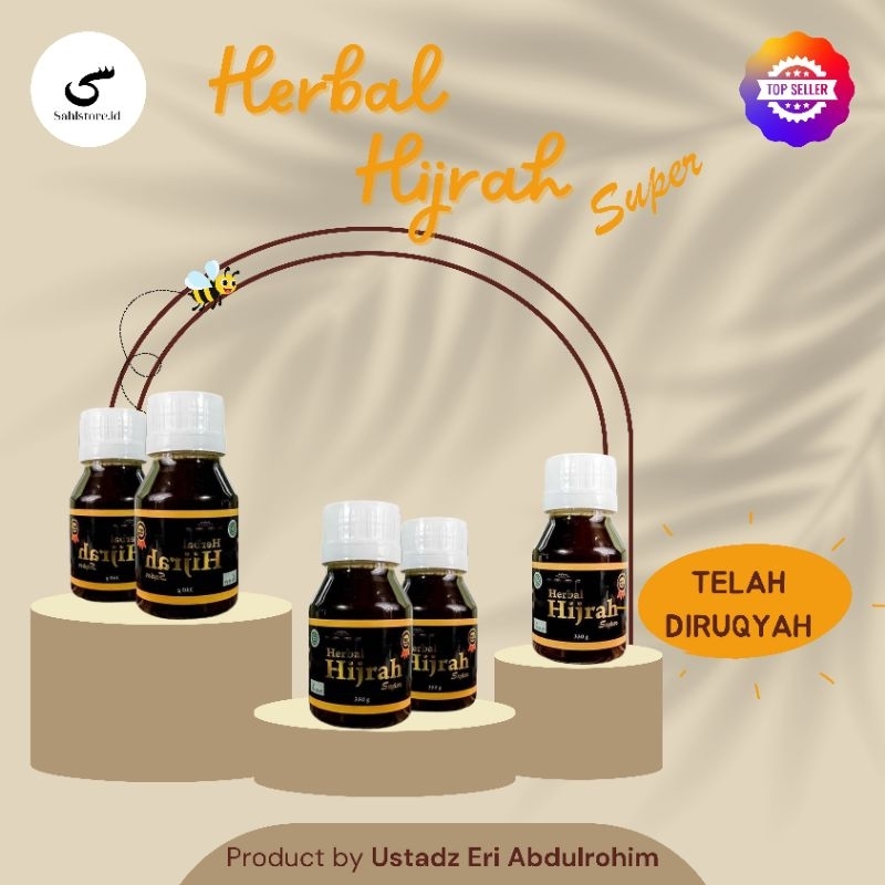 

Madu Herbal Hijrah Super 5 Botol/UEA Herbal-Bantu atasi penyakit Non Medis (Herbal pendamping Ruqyah) dan Medis (gerd, Maag, dll)