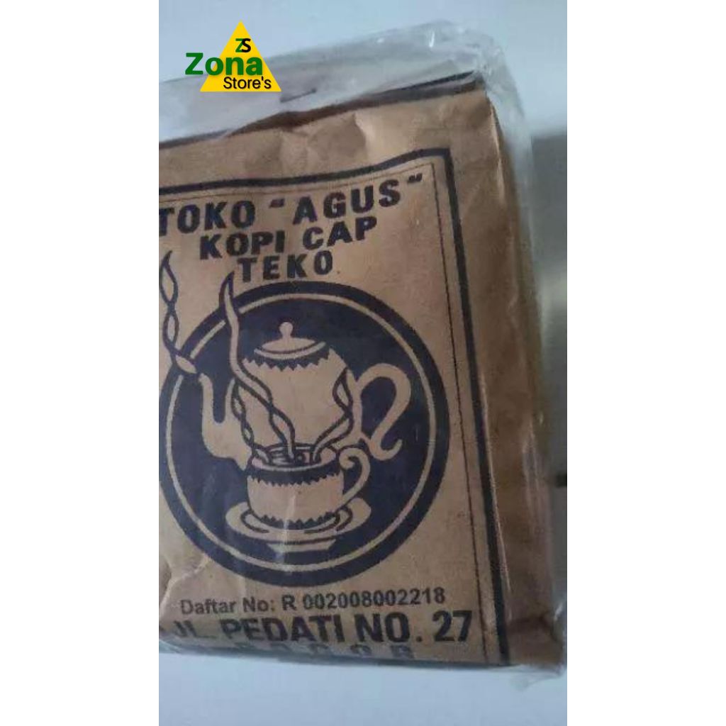 KOPI CAP TEKO KHAS BOGOR HALAL NIKMAT DAN ENAK WANGI KOPI LEGENDARIS