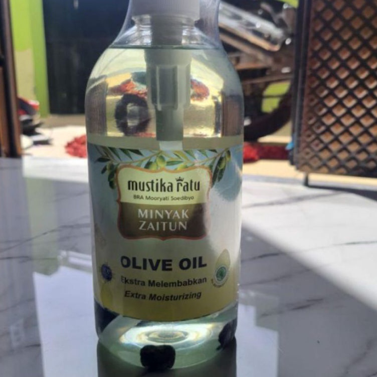 Mustika Ratu Minyak Zaitun 1 Lt - Minyak Zaitun Mustika Ratu