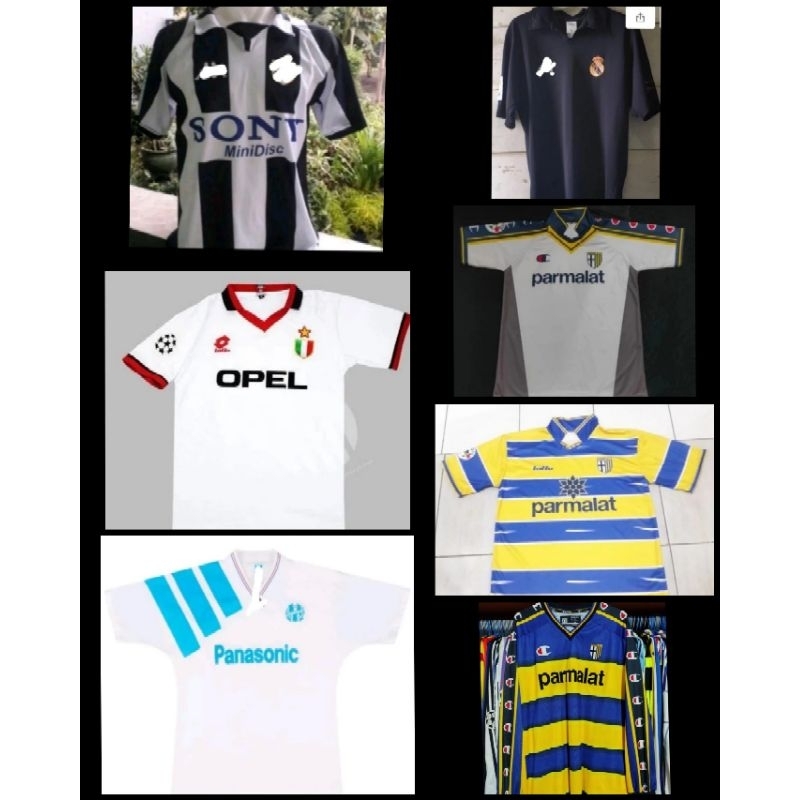 Jersey Parma 2003 Printing/Jersey Parma 2000 Home Away/Jersey Juvee 1997 Home/Jersey Madrit 2002/Jer