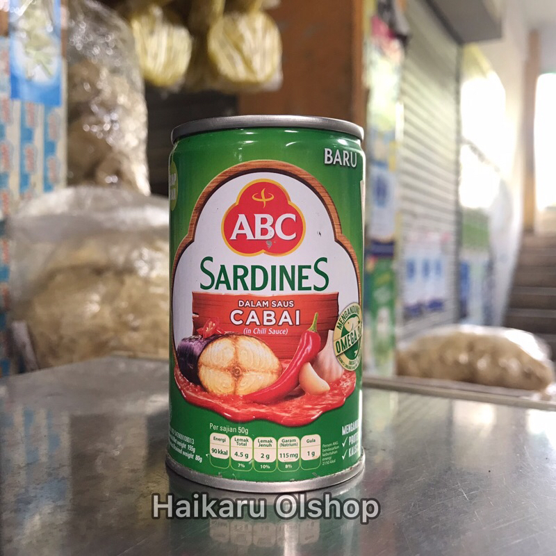 

Sarden ABC Saus Cabai 155gr