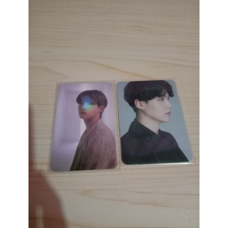 photocard dicon vol10/lucky draw proof m2u suga/yoongi bts