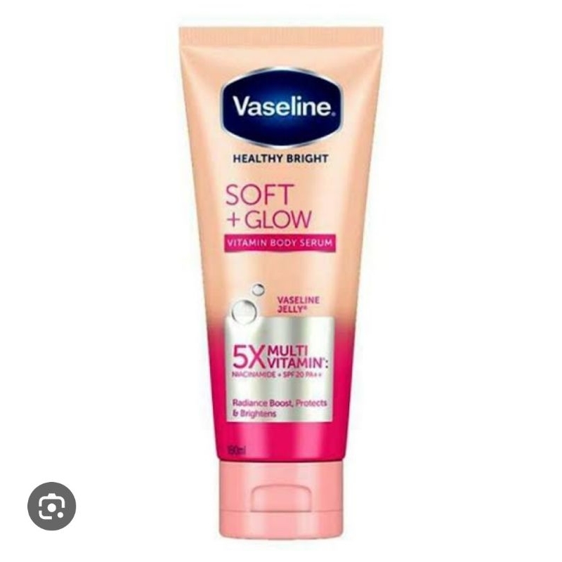 Vaseline soft & glow 180 ml