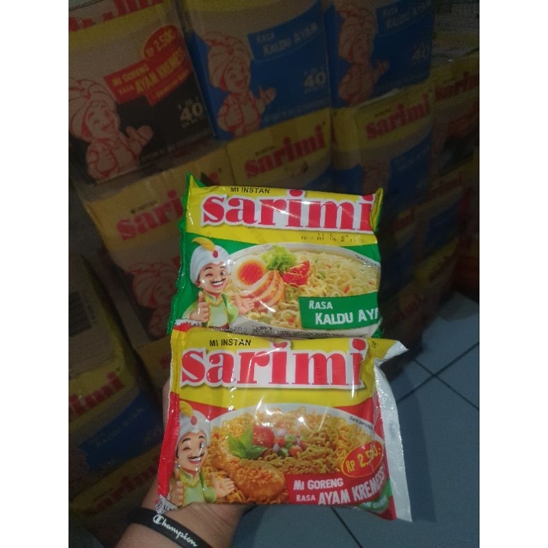 

sarimi goreng ayam kremes