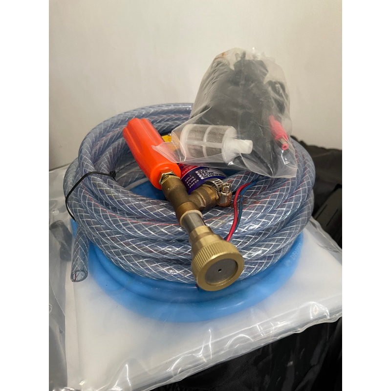 Pompa DC Set Alat Steam Motor Mobil Cuci AC Dengan Plastik Cuci AC