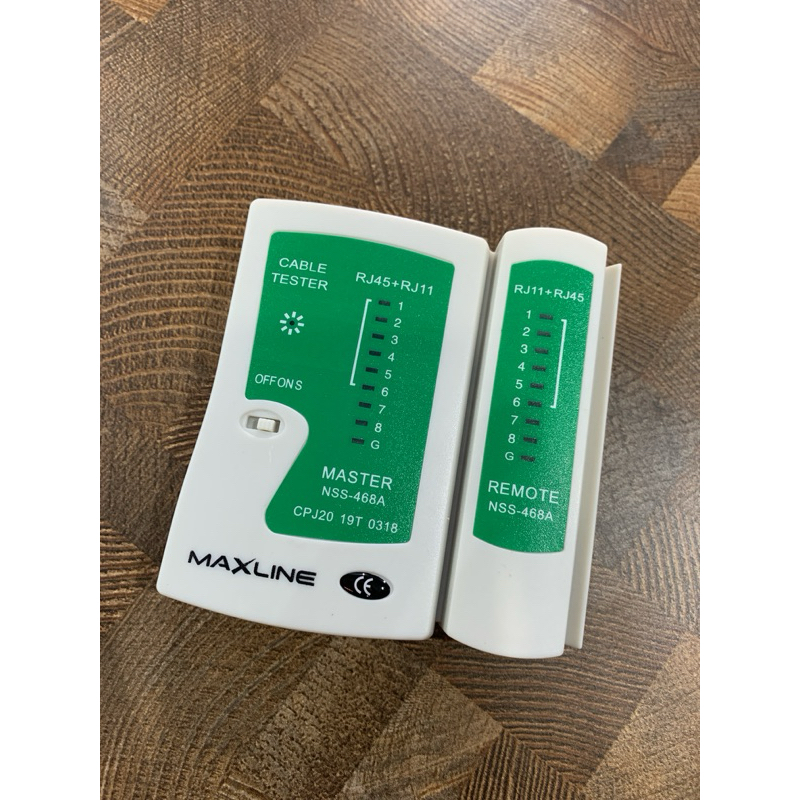 RJ45 & RJ11 NETWORK CABLE TESTER