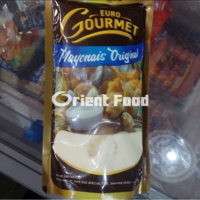 

Mayonnaise Ori Euro Gourmet 1kg