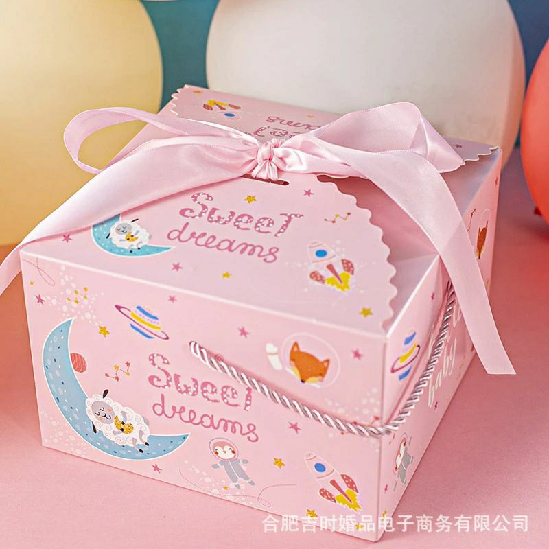 

JUMBO PAPER BAG SOUVENIR ULTAH SWEET DREAM HELLO BABY DENGAN TALI DAN PITA KEKINIAN / TAS ULANG TAHUN ULTAH BESAR / GOODIE BAG SWEET DREAMS BIRU PINK