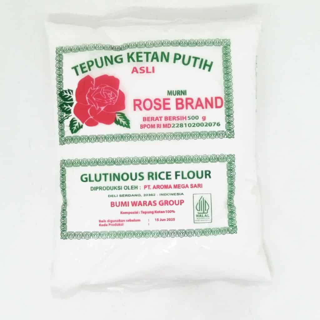 

ROSE BRAND TEPUNG KETAN PUTIH 500GR