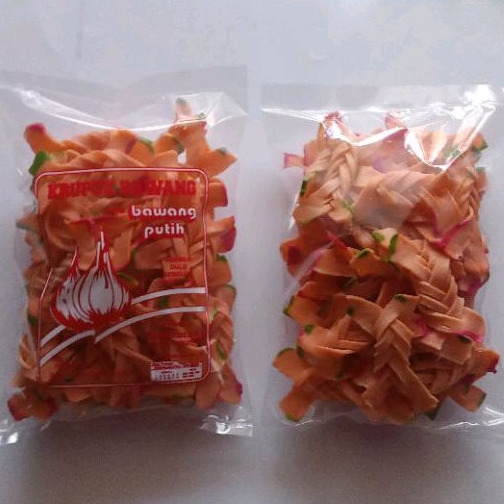

Sekar muda kerupuk kepang bawang (Merah)