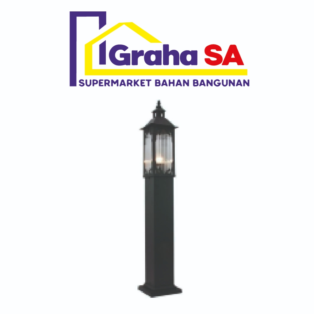 LUMINA LAMPU TAMAN JM 06 BK