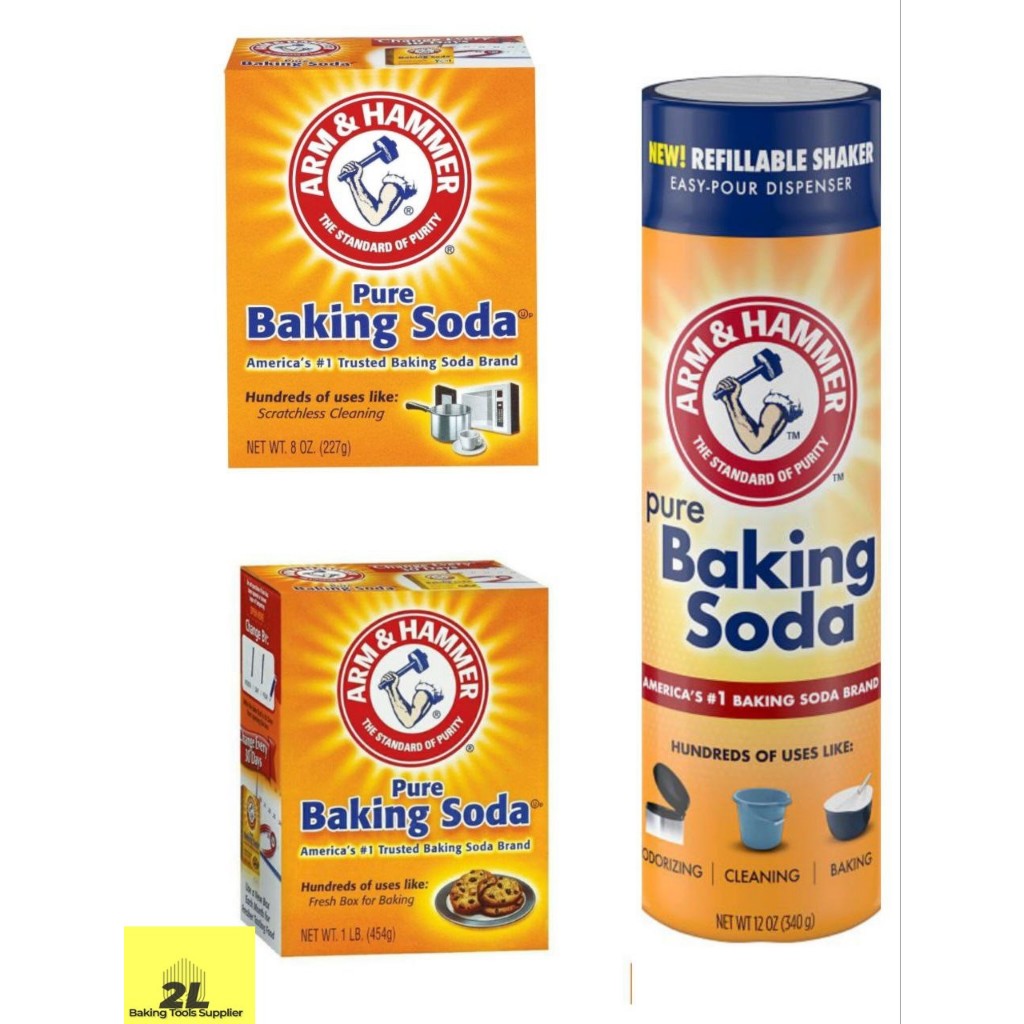 

Pure Baking soda ARM & HAMMER Baking Soda Brand