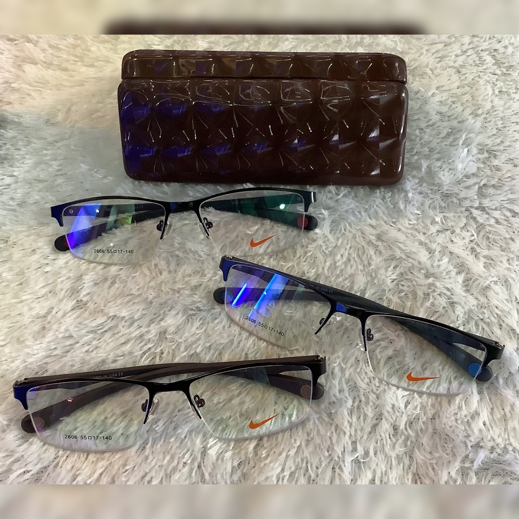 FRAME NIKE - KACAMATA BESI - KACAMATA BOR - NIKE - FRAME PLASTIK - KACAMATA ELASTIS - FRAME KACAMATA