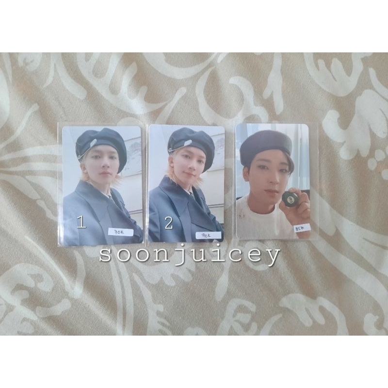 PHOTOCARD SEVENTEEN JEONGHAN ATTACCA WONWOO BOLA YOUR CHOICE
