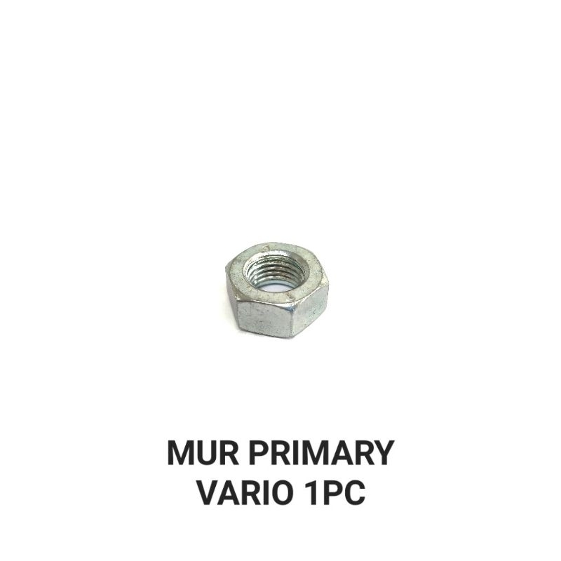 Mur Primary Vario M12 K22 (Harga Per 1 PCS) - Mor Mur Nut Gear Ger Gir Primary Kipas Rumah Roller Ro