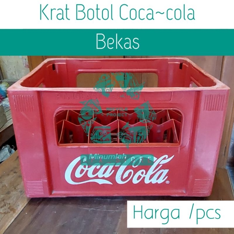 KRAT BOTOL Coca cola BEKAS