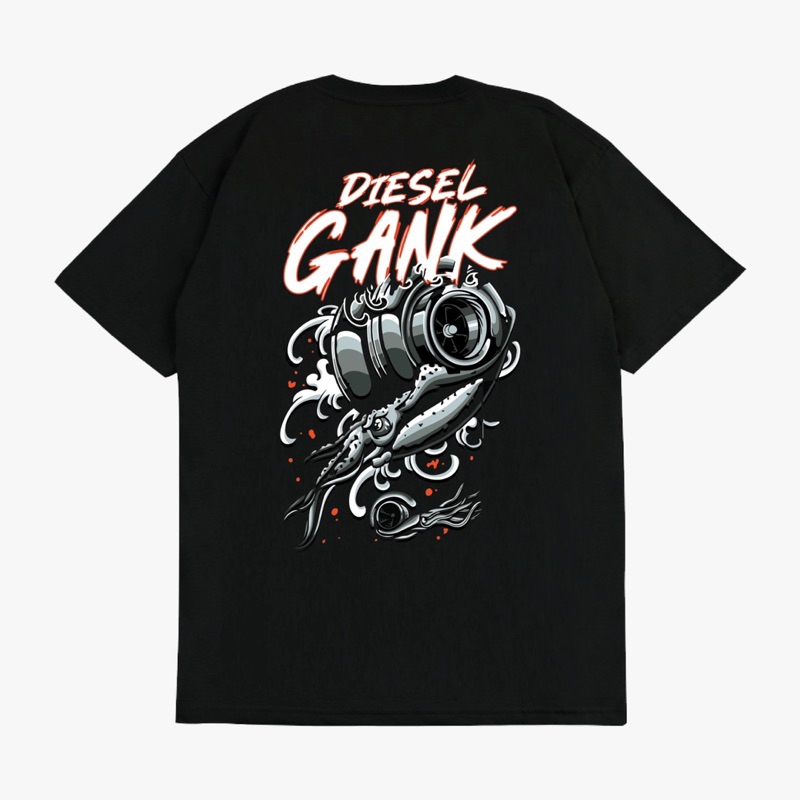 kaos diesel gank cumi cumi darat realpict
