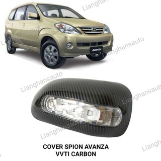 COVER SPION TOYOTA AVANZA LAMA VVTI CARBON