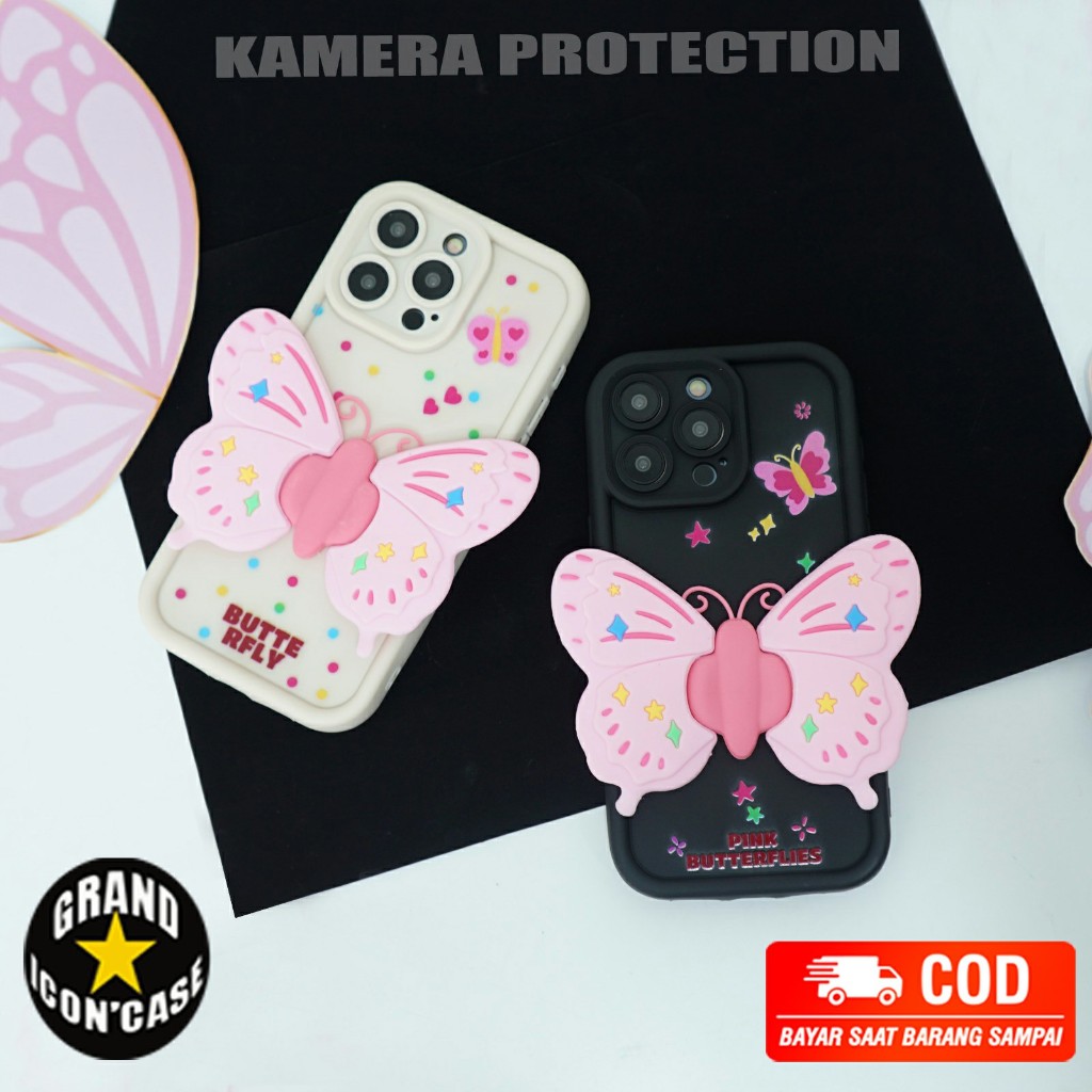 Softcase motif 3D11 Boneka kupu-kupu lucu Terbaru For Samsung A05 A05S A03 A04 A04E A10 A10S A21S A0