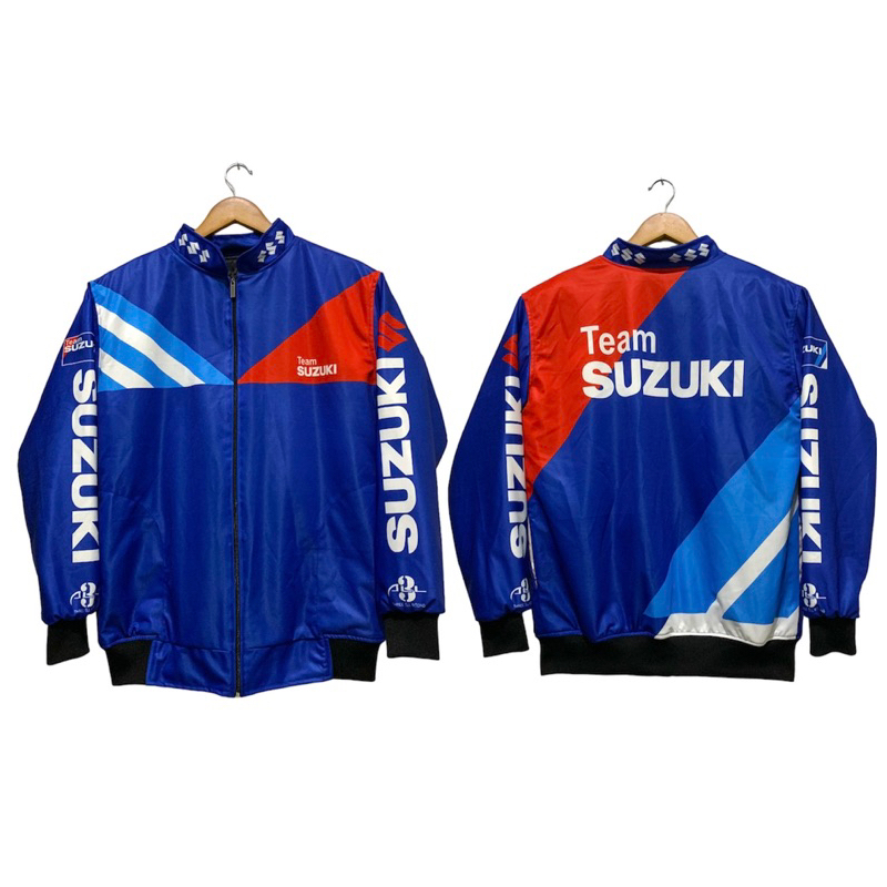 Jaket Team Suzuki  Jaket Nascar Vintage Jaket Racing Jaket Sunmori