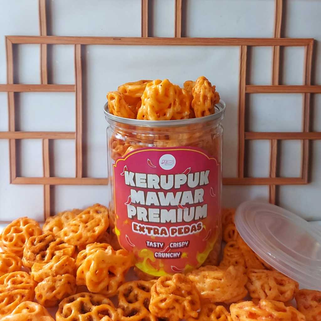 

Kerupuk Mawar Pedas Daun Jeruk Krupuk Bunga Pedes