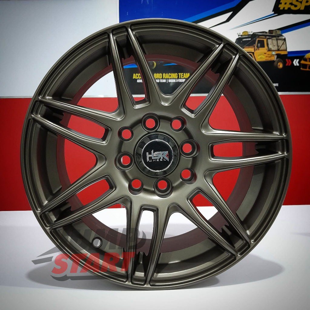 Pelek mobil standar calya brio xenia avanza kijang ring14 Hsr Benjot pcd 4 warna bronze ring velg 14