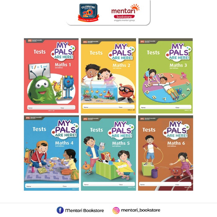 My Pals are Here  || Maths Test || Buku Pelajaran Matematika SD