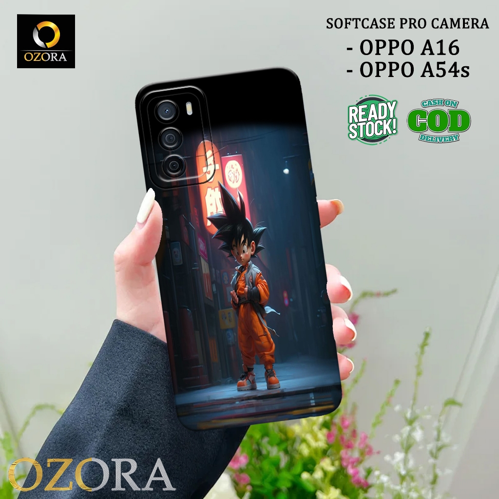 OZORA - Softcase Hp Oppo A16 / A54s Terbaru - Fashion Case ANIME - Case Hp Oppo A16 / A54s - Casing 