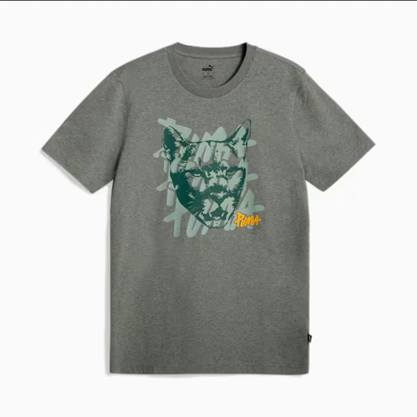 Baju Graphic Cat Tee 681715 03