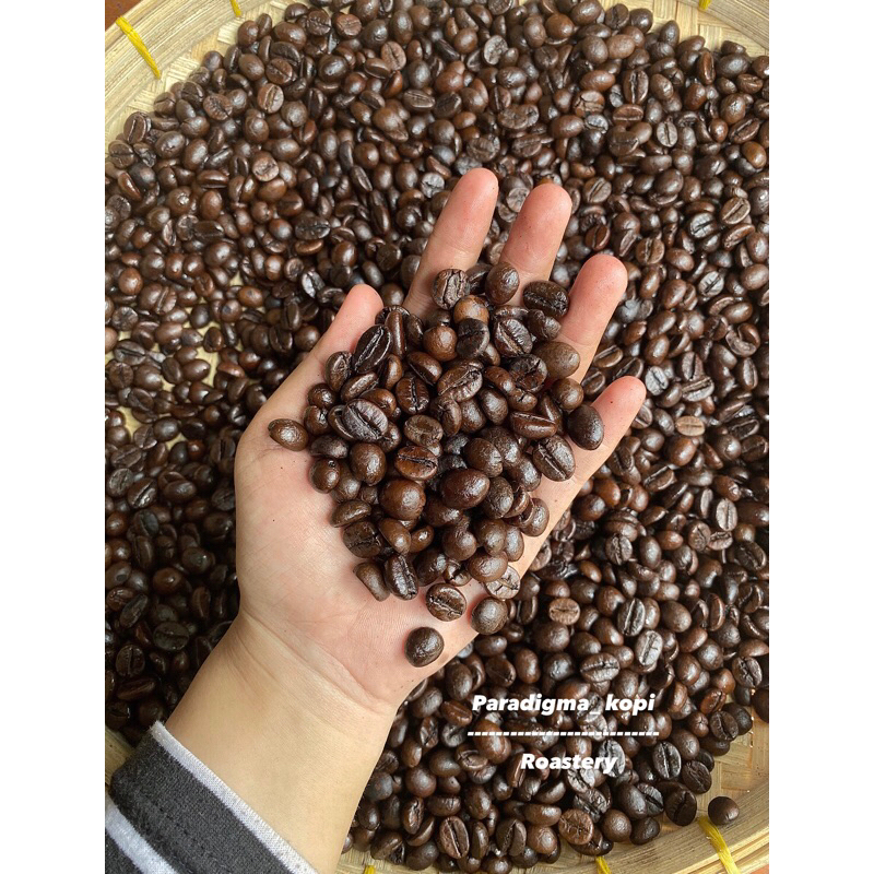 

kopi robusta Medium to dark roasted (natural)