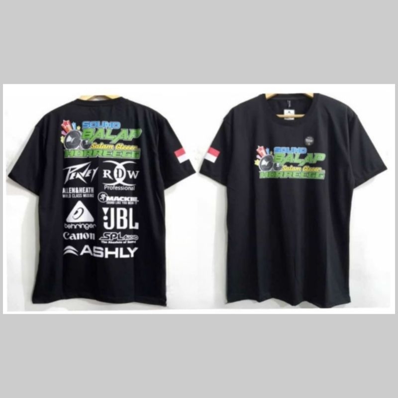 Kaos Motif Sound Balap Horeg