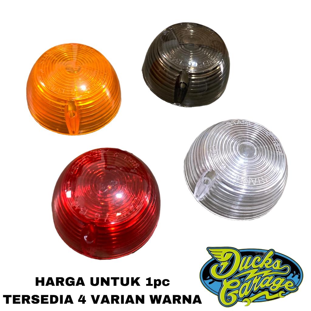 Mika Lampu Sein Sen Honda Pispot C50 C70 Detail Original Model Datar