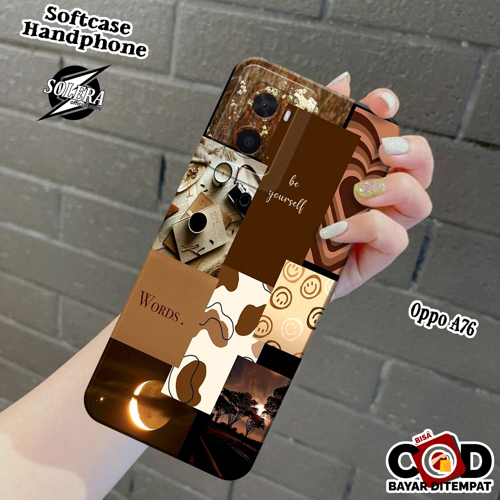 Case Oppo A76 Softcase Oppo A76 Terbaru Silikon Pro Camera Fashion Case Aesthetic Cover Hp Kesing Op
