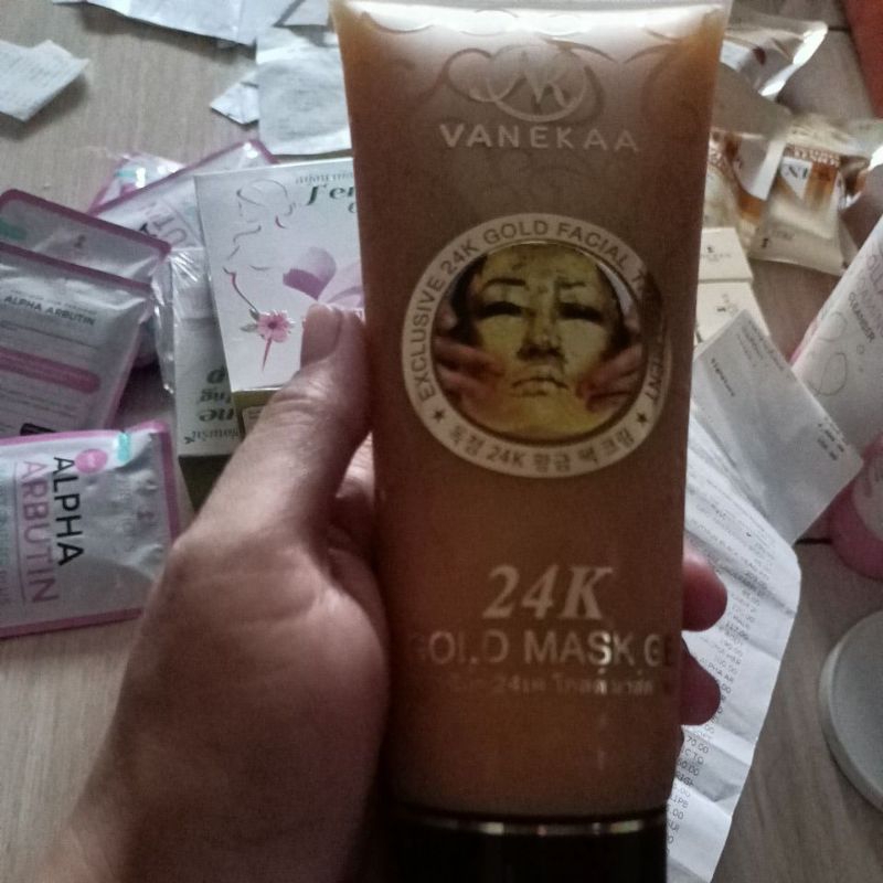 Vanekaa 24 gold mask gel original  Thailand