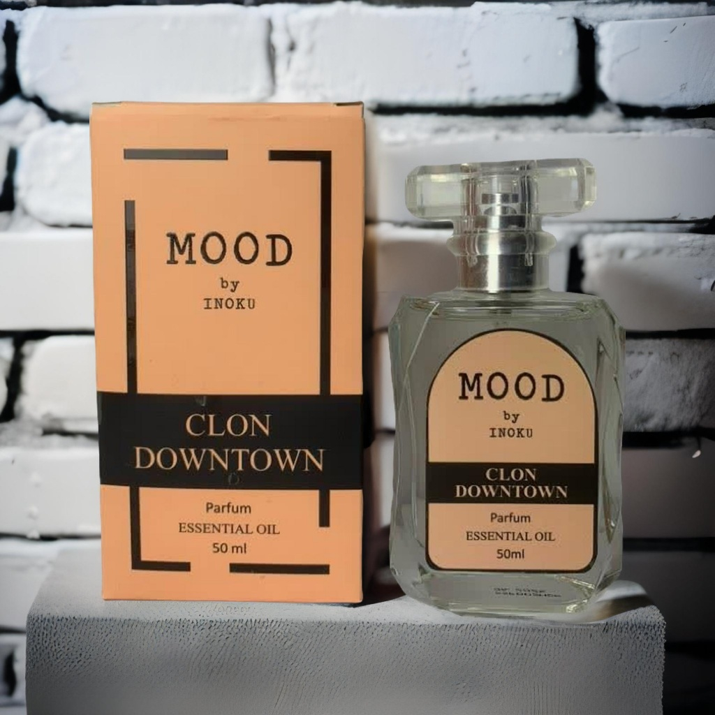 MOOD by INOKU CLON DOWNTOWN | MOOD CLON DOWNTOWN | PARFUM UNISEX | PARFUM BRANDED | PARFUM BEST SELLER |PARFUM EDP | PARFUM BPOM | PARFUM HALAL | 50ML | Parfum Pemikat Daya Tarik