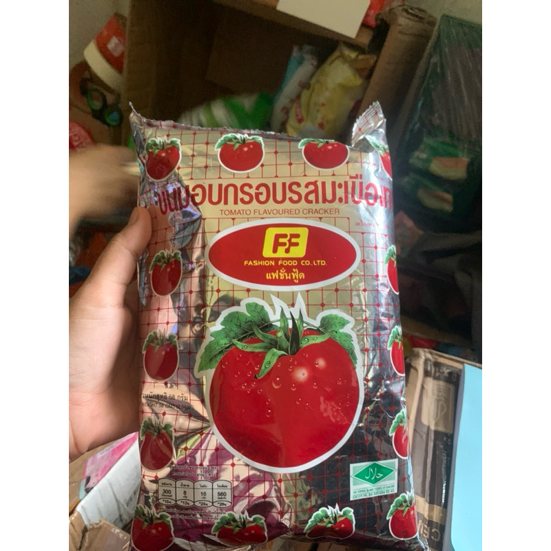 

Snack viral blackpink tomato crackers